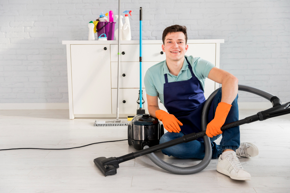 Deep clean in progress