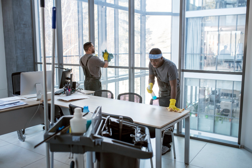 Commercial premises clean